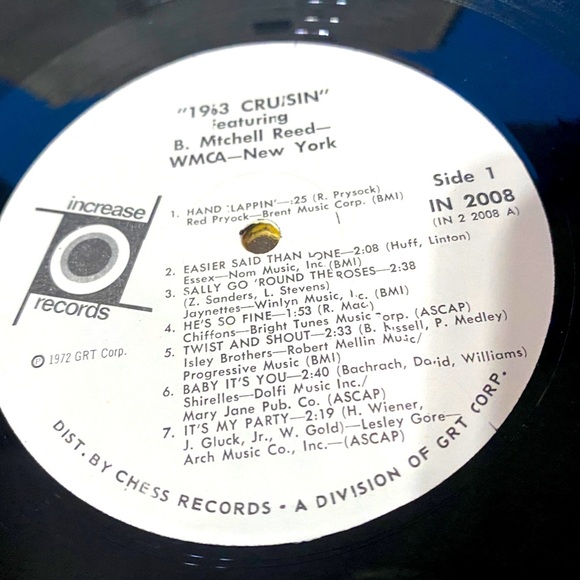 CRUISING 1963 VINYL RECORD ALBUM IN CM-2008 VINTAGE 1972 12” LP - Picture 10 of 15